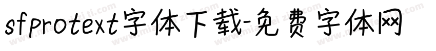 sfprotext字体下载字体转换