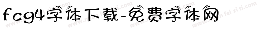 fcg4字体下载字体转换