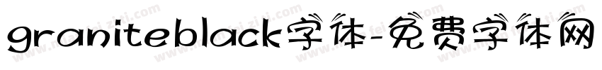 graniteblack字体字体转换