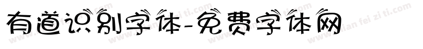 有道识别字体字体转换