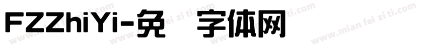 FZZhiYi字体转换