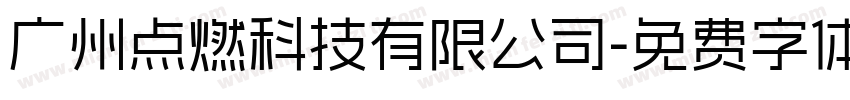 广州点燃科技有限公司字体转换