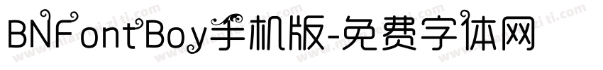 BNFontBoy手机版字体转换