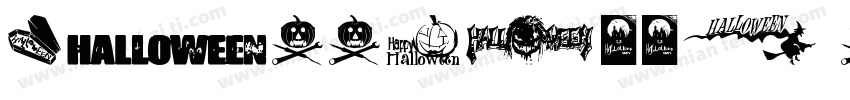 Halloween-Logo字体转换