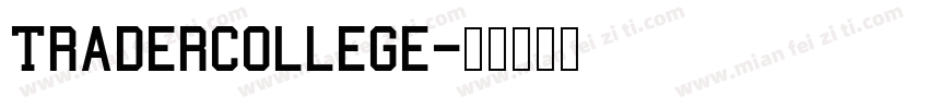 TraderCollege字体转换