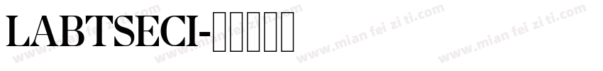 LABTSECI字体转换