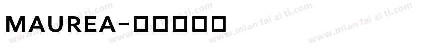maurea字体转换
