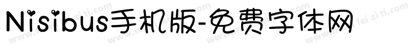 Nisibus手机版字体转换