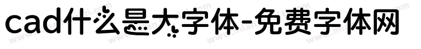 cad什么是大字体字体转换