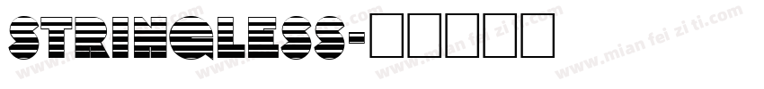 stringless字体转换