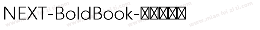 NEXT-BoldBook字体转换