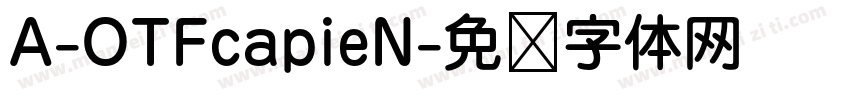 A-OTFcapieN字体转换