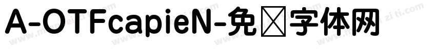 A-OTFcapieN字体转换