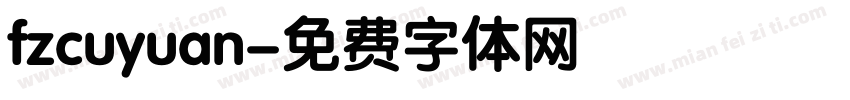 fzcuyuan字体转换