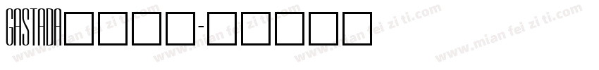 GASTADA_生成器字体转换