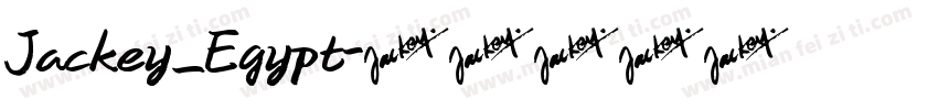 Jackey_Egypt字体转换