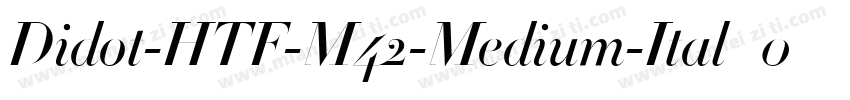 Didot-HTF-M42-Medium-Ital_0手机版字体转换