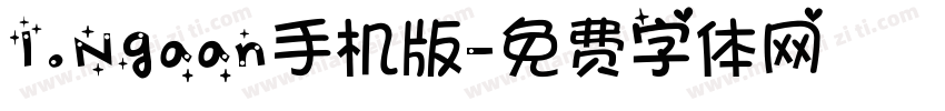 1.Ngaan手机版字体转换