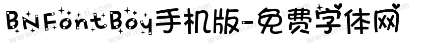 BNFontBoy手机版字体转换