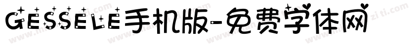 GESSELE手机版字体转换