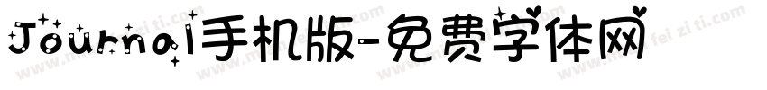 Journal手机版字体转换