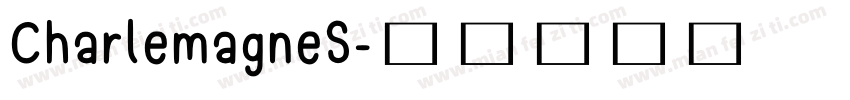 CharlemagneS字体转换