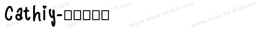 Cathiy字体转换