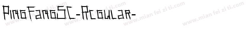 PingFangSC-Rcgular字体转换