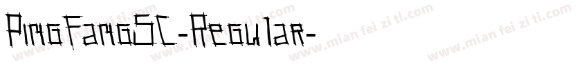 PingFangSC-Regu1ar字体转换