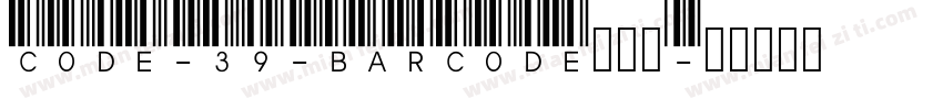 Code_39_Barcode手机版字体转换