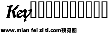 ConcordiaSSK BoldItalic预览效果图