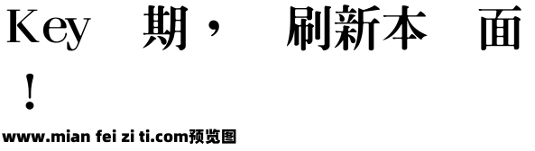 王汉宗特明体繁预览效果图