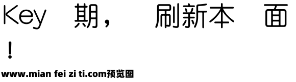 王汉宗中圆体简预览效果图