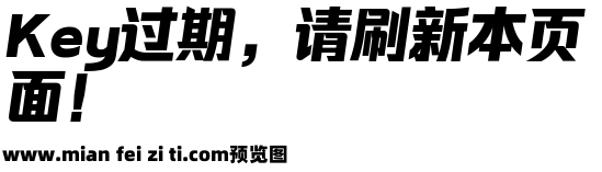 锐字潮牌驰光黑-闪 超粗预览效果图