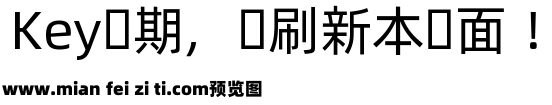 阿里巴巴普惠体日文预览效果图