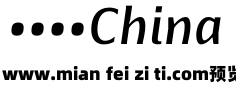 Basel  Neue  Medium  Italic预览效果图