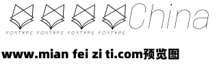 Roclette Pro Italic Thin Italic预览效果图