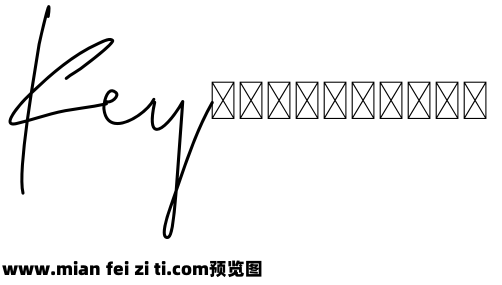 Tiffany Script Two Regular预览效果图