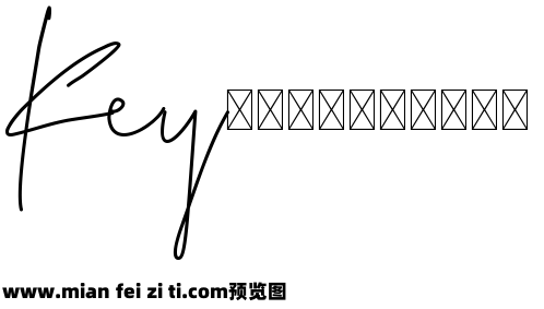 Tiffany Script Two Regular预览效果图