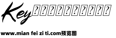 Tomihesta Italic预览效果图