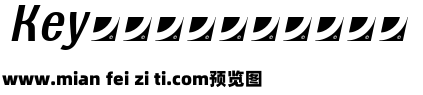 Type Ograf Pro Condensed SemiboldI预览效果图