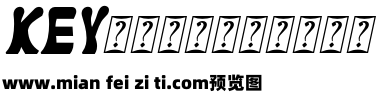 Variant Italic预览效果图