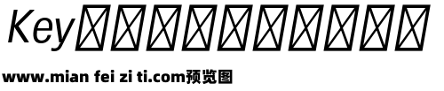 Vinila Condensed Light Obl预览效果图