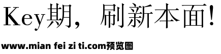 銳字云字庫書宋繁预览效果图