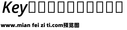 Open Sans Semibold Italic预览效果图